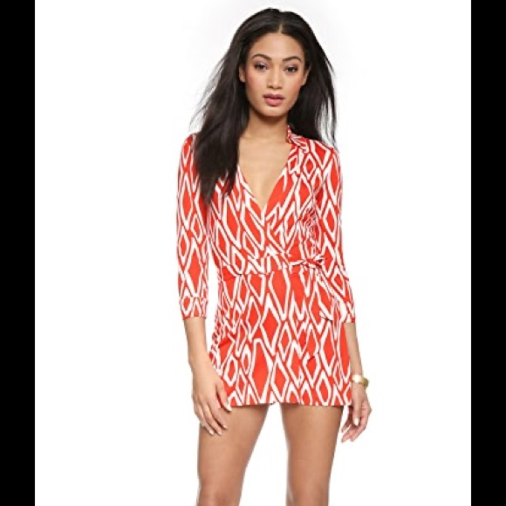 DVF Diane Von Furstenberg Celeste Romper Size 4
